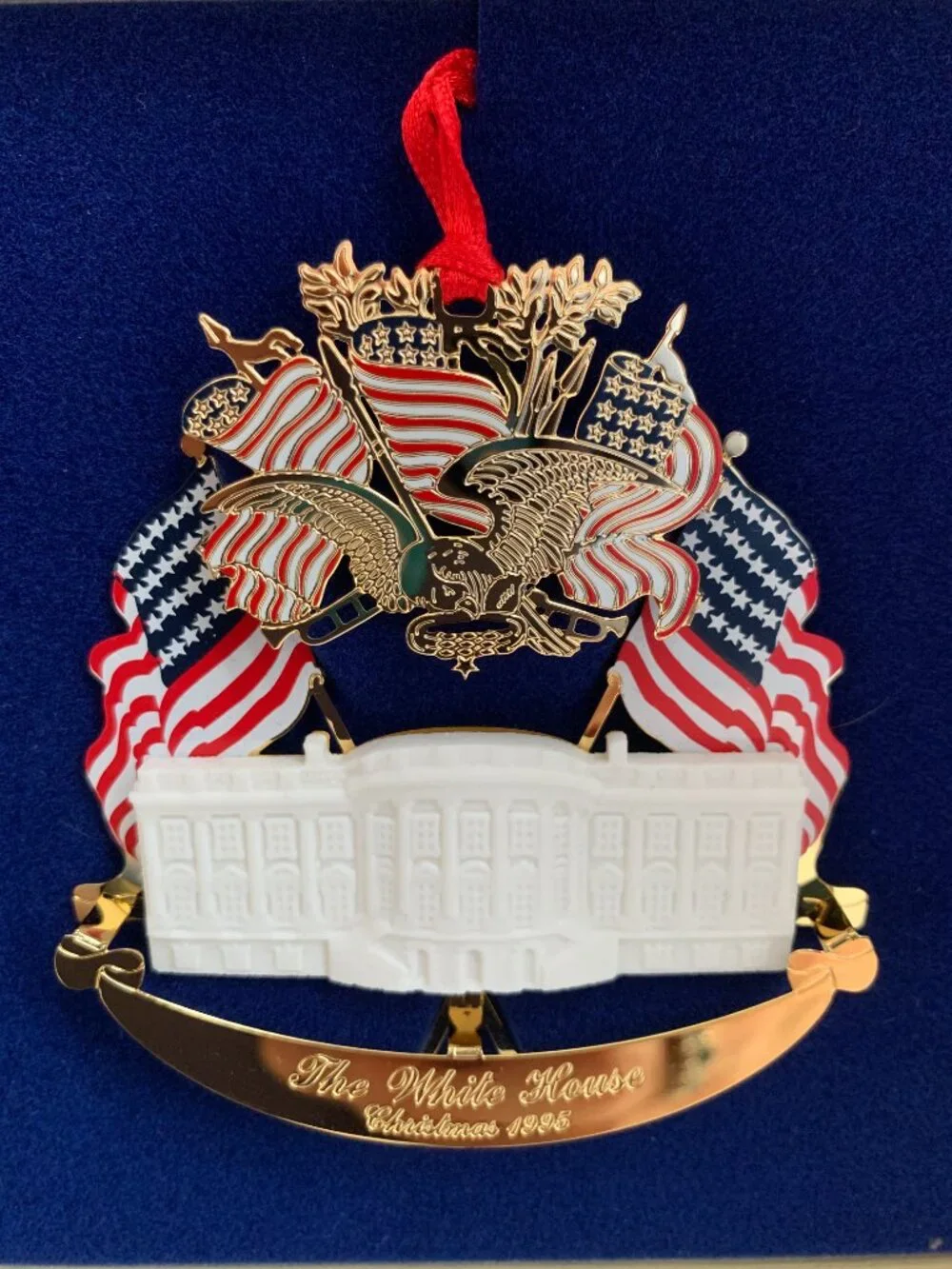 1995 Annual White House Christmas Ornament